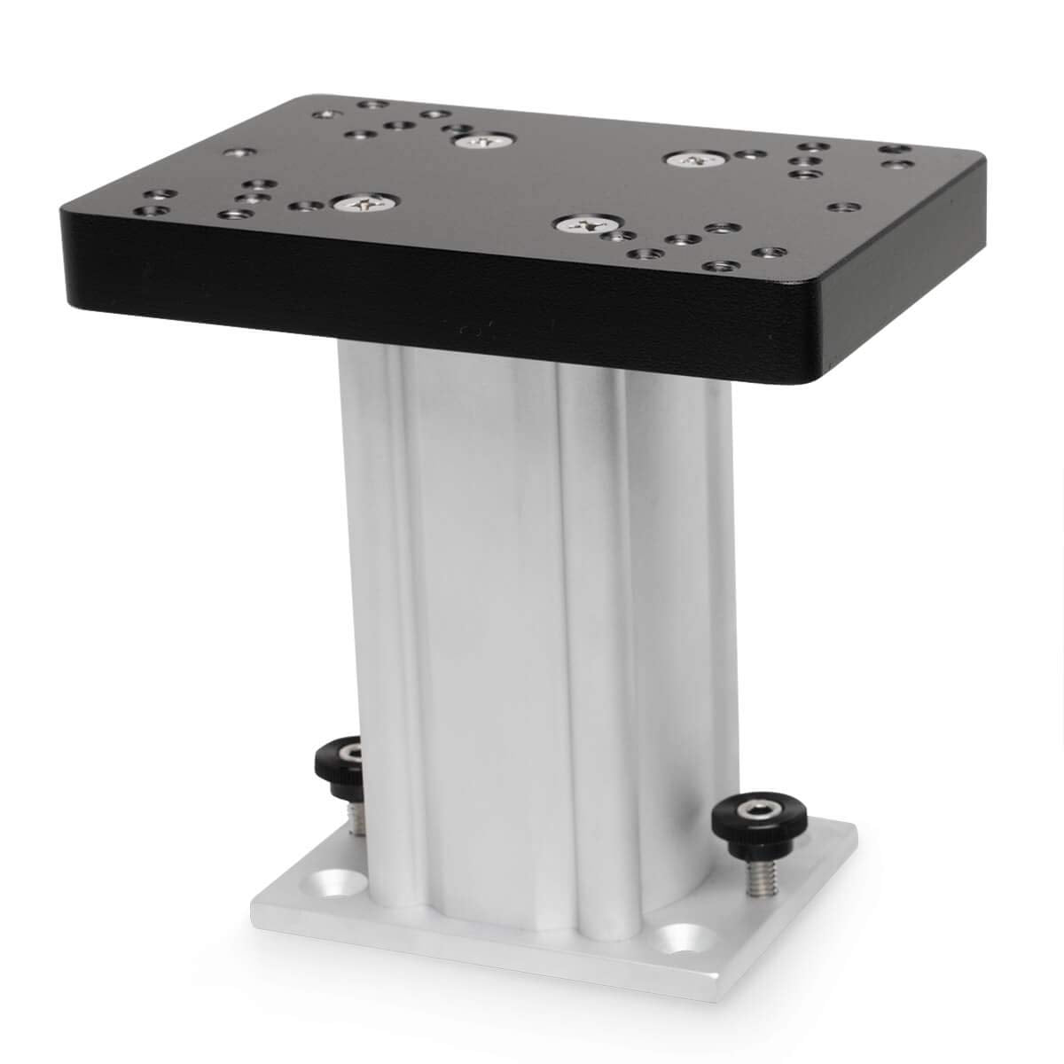 Cannon fixed-base pedestal 6in elevates downriggers for clear gunwales and improved reach