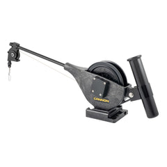 Cannon Lake Troll manual downrigger with boom for precise depth control.