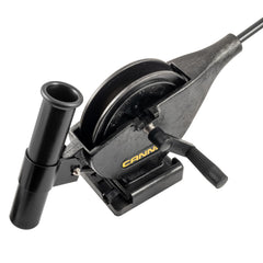 Cannon Lake Troll manual downrigger pre-spooled with stainless steel cable.