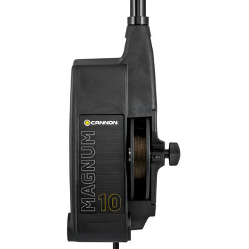 Cannon Magnum 10 360-degree swivel base enables flexible positioning.