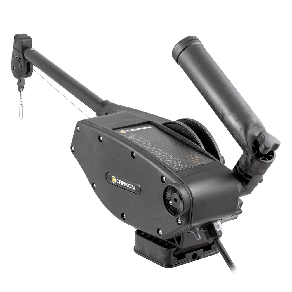 Cannon Magnum 5 with Positive Ion Control creating closer fish-attracting conditions.