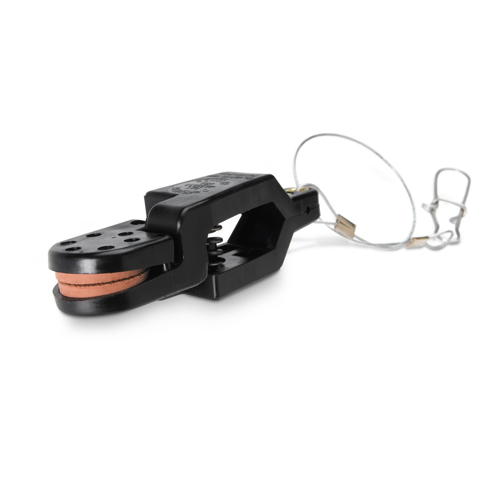 Cannon Magnum 5ST downrigger in black ready for offshore trolling and smooth retrieval