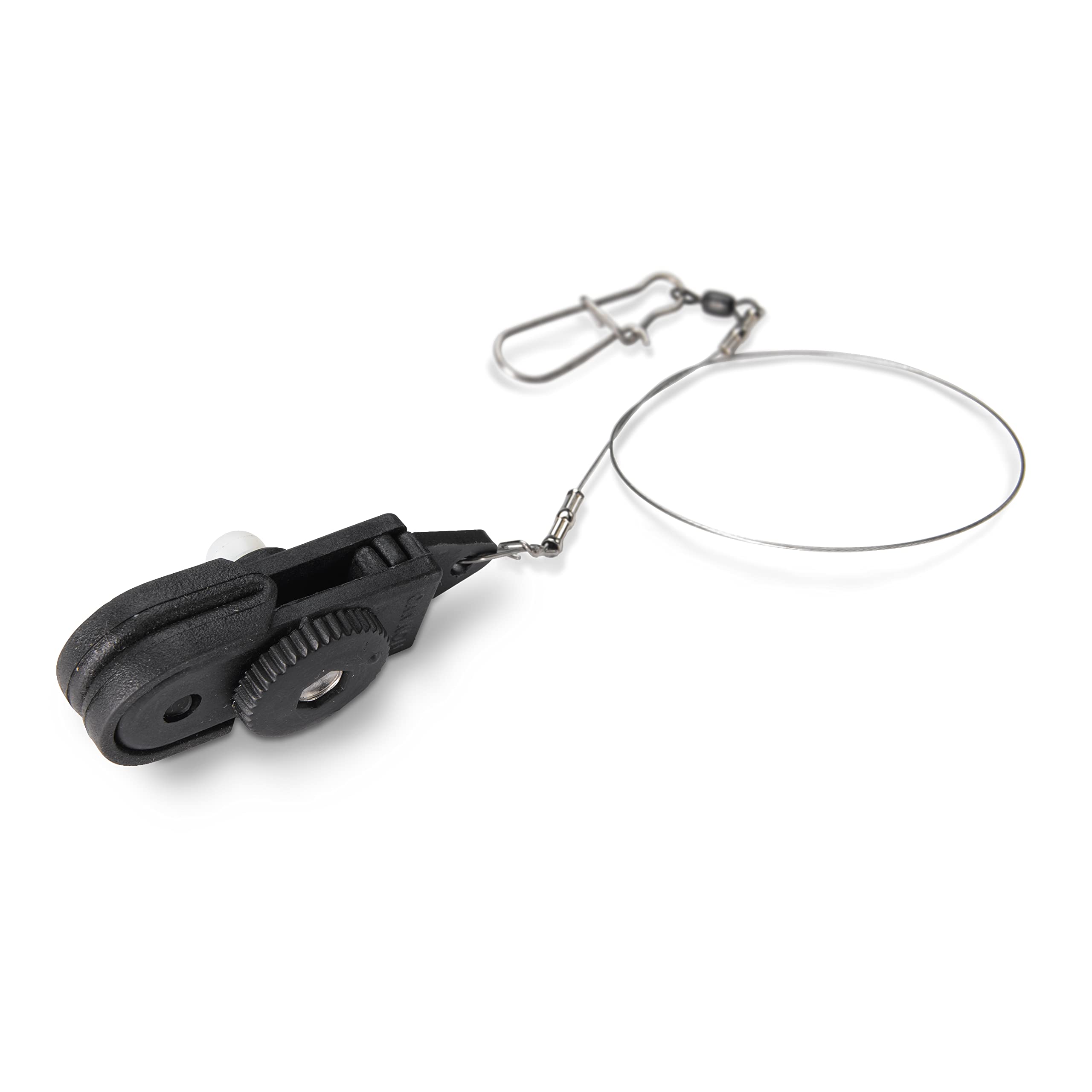 Cannon Magnum Electric Downrigger on a boat mount enabling precise bait positioning.