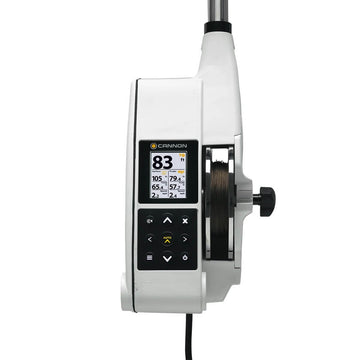 Cannon Optimum 10 TS downrigger depth cycle automates lifting and lowering between intervals.