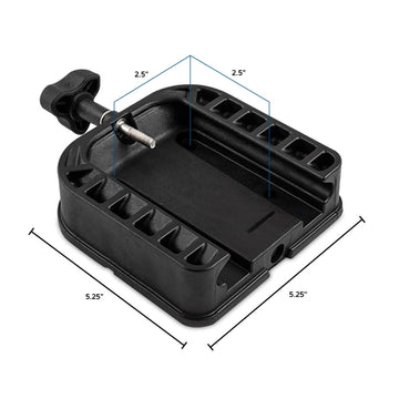 Cannon quick-stacker release attached to downrigger cable for stacking
