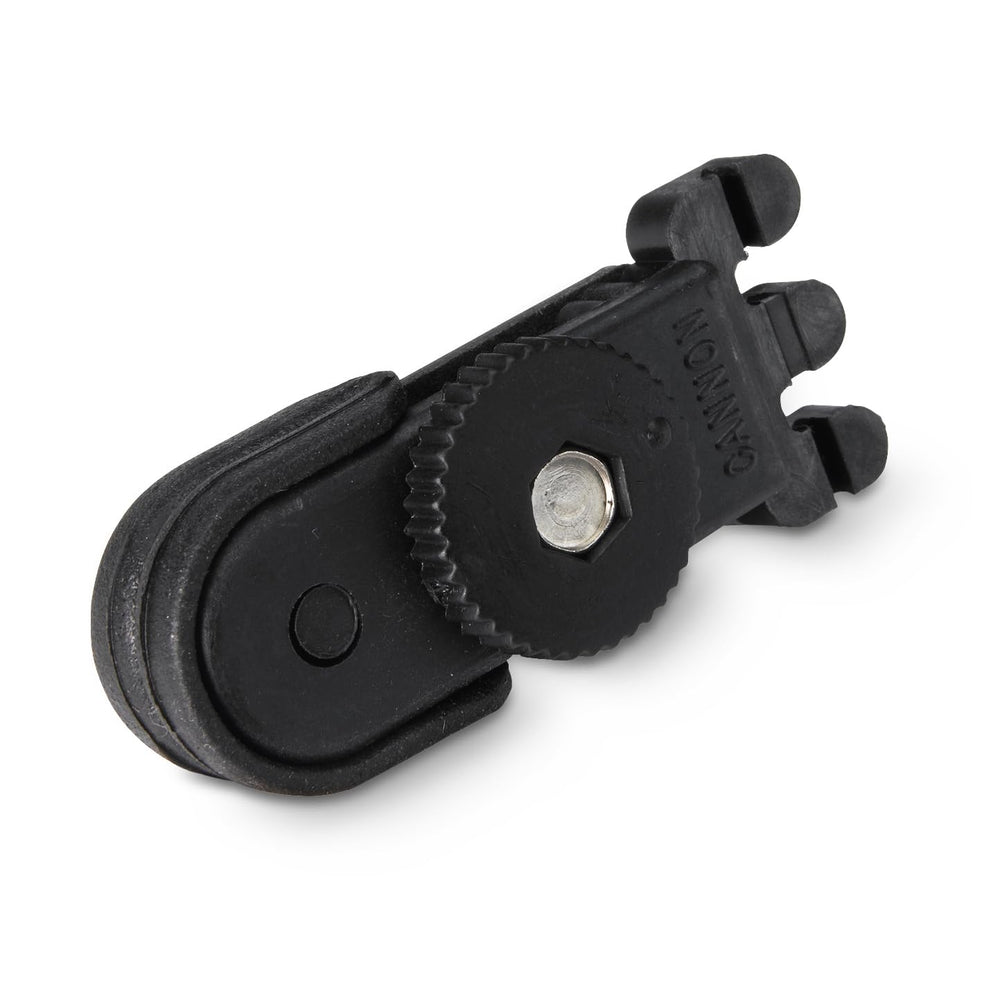 Cannon Quick Stacker Release on a downrigger enables precise baiting and faster line retrieval.