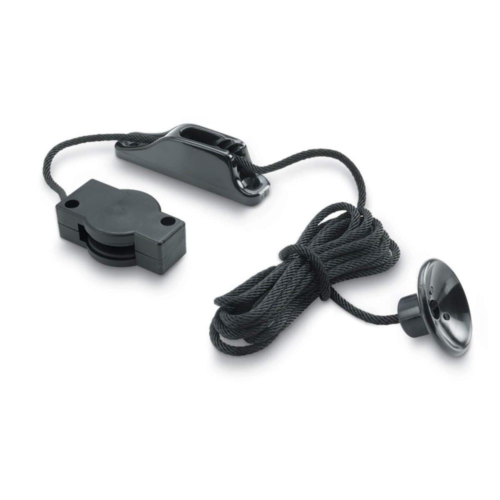Cannon Retro-Ease weight retriever front view, eases line handling on deck
