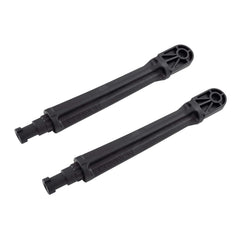 Cannon three-position adjustable rod holder extension posts mounted on a boat (2-pack)
