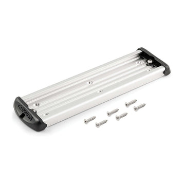 Cannon track customization setup shows versatile spacing for downriggers and accessories.