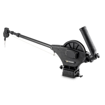 Cannon Uni-Troll 10 STX 2:1 retrieval speed enables quick line deployment.