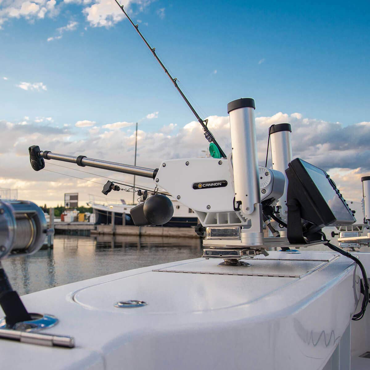 Cannon UV-resistant end caps protect rods from sun damage