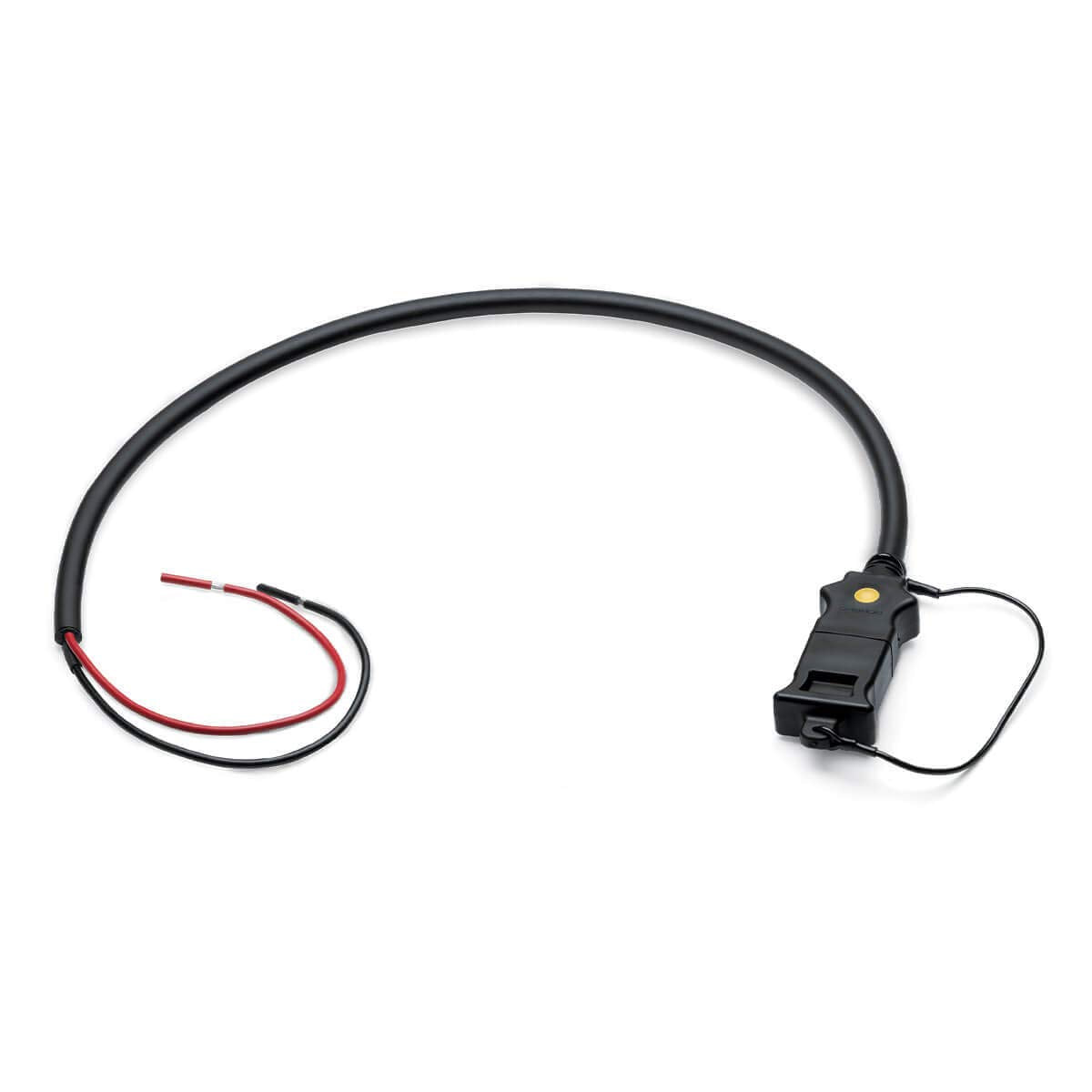 Cannon watertight 12V connection ensures durable power delivery on deck.