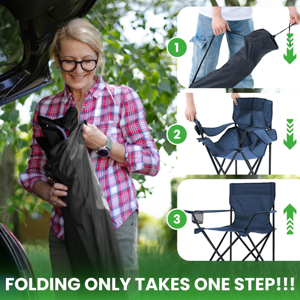 Canpsky instant setup in ten seconds for quick seating on trails