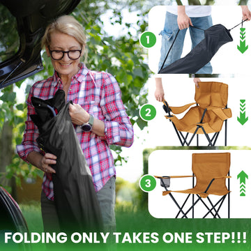Canpsky X-structure frame provides stability on uneven terrain.