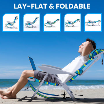 Canpsky foldable backpack chair designed for easy carrying