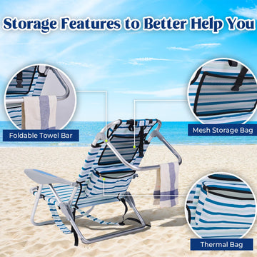 Canpsky backpack straps enable easy hands-free transport