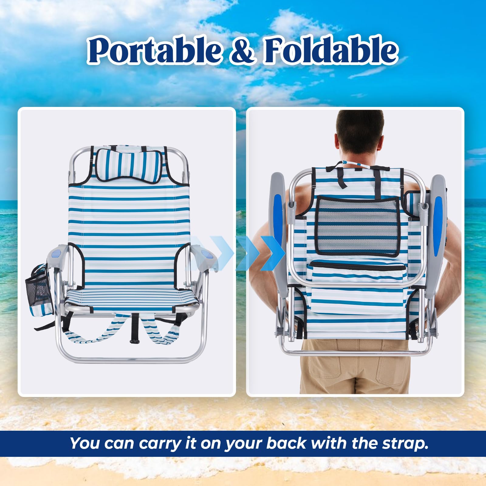 Canpsky durable oxford fabric and iron frame for outdoor durability