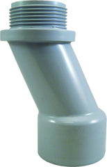 Cantex meter offset in PVC for reliable conduit alignment.