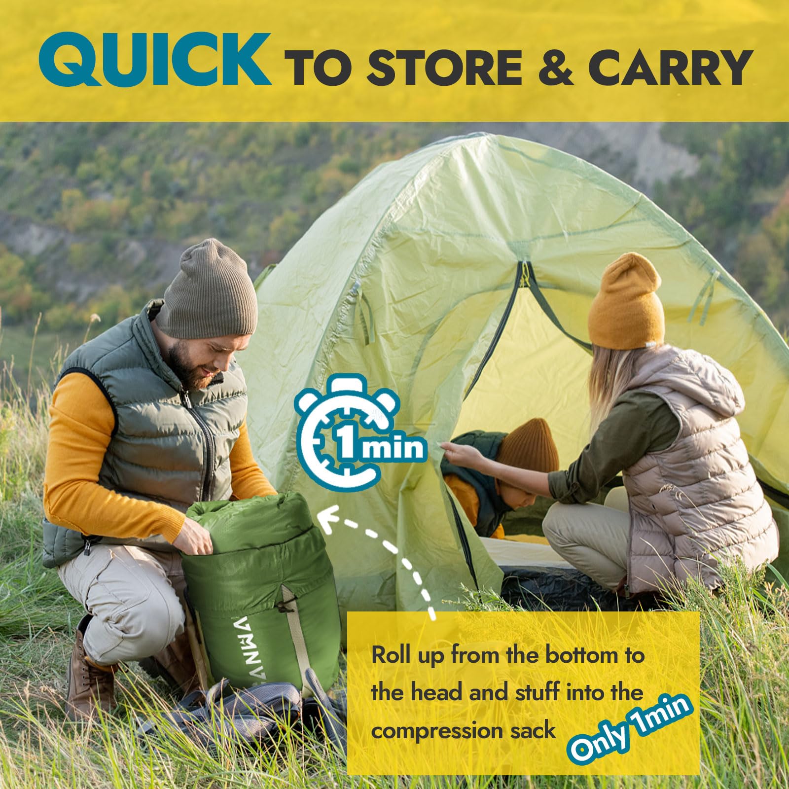 CANWAY four-in-one design split into two bags for versatile use on trips.