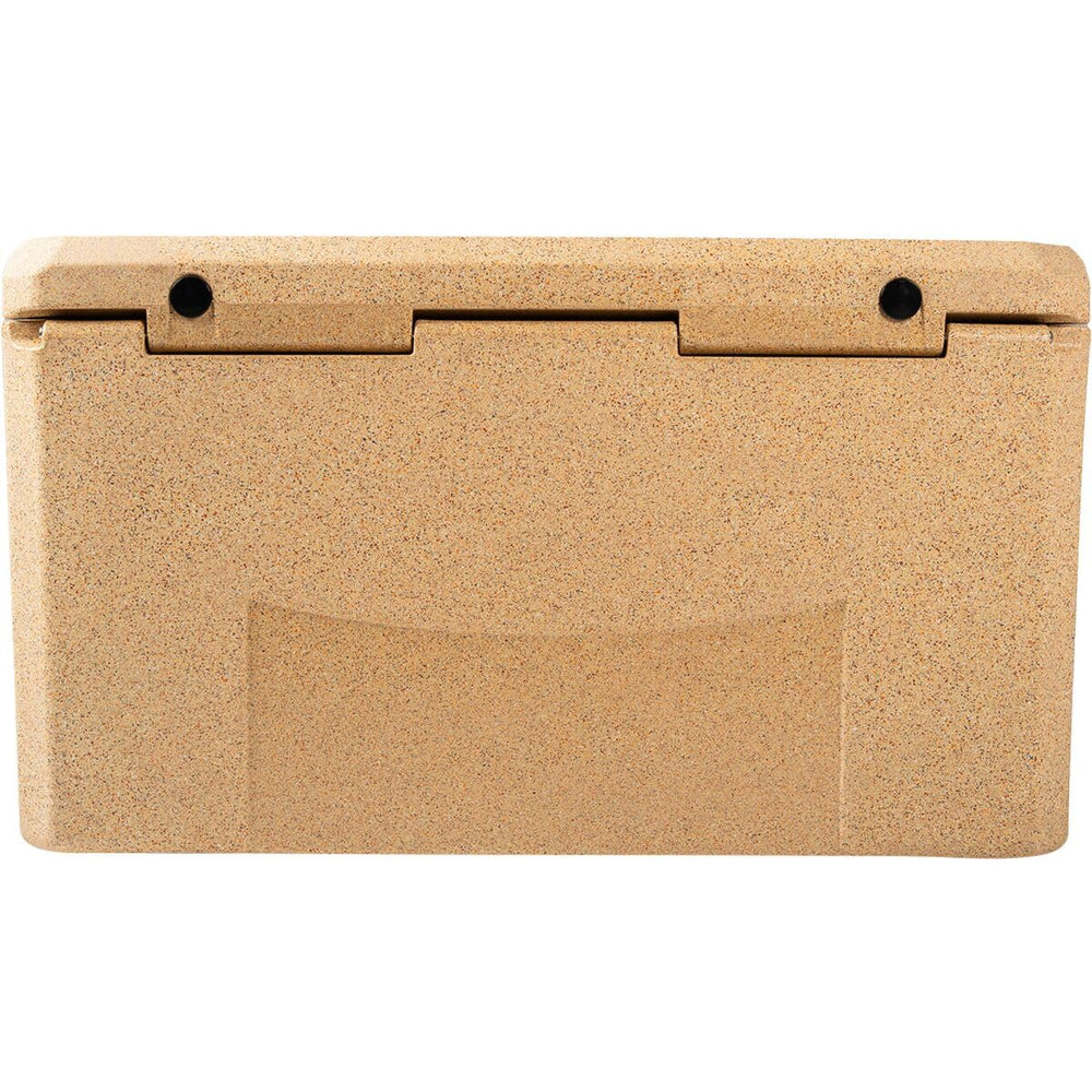 CANYON COOLERS Outfitter 55qt V2 Sandstone, drain hose connection for easy cleaning.