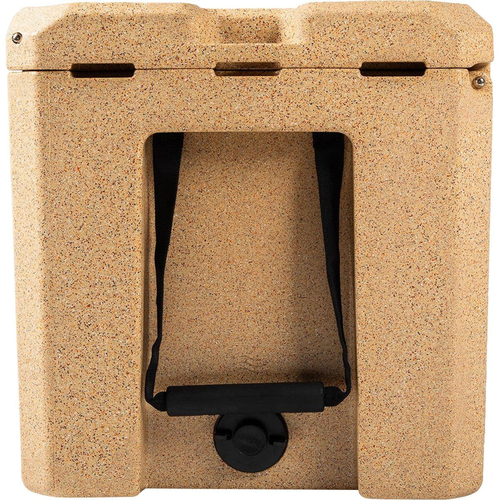 Canyon Outfitter V2 35qt sandstone handle for easy carrying