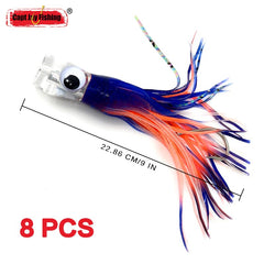 Capt Jay Fishing marlin-tuna-wahoo lure closeup showing durable finish.