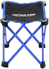 Captain Stag Trekker UC-1562 blue chair with storage bag, travel ready