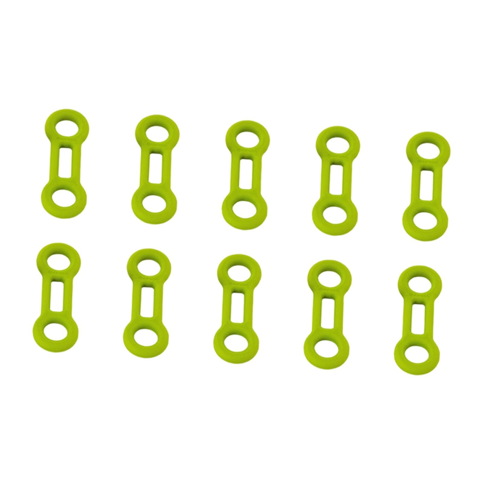 CAQYPVH silicone carabiner keeper retainer secures quickdraws on belay gear
