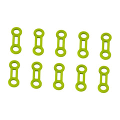 CAQYPVH silicone carabiner keeper retainer secures quickdraws on belay gear