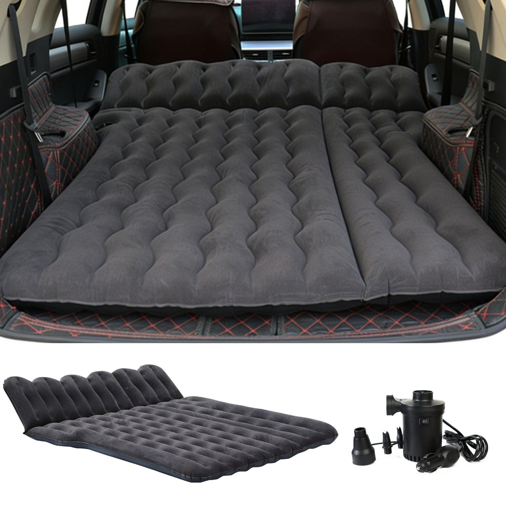 Car air mattress back seat flat bed for SUV comfort on trips