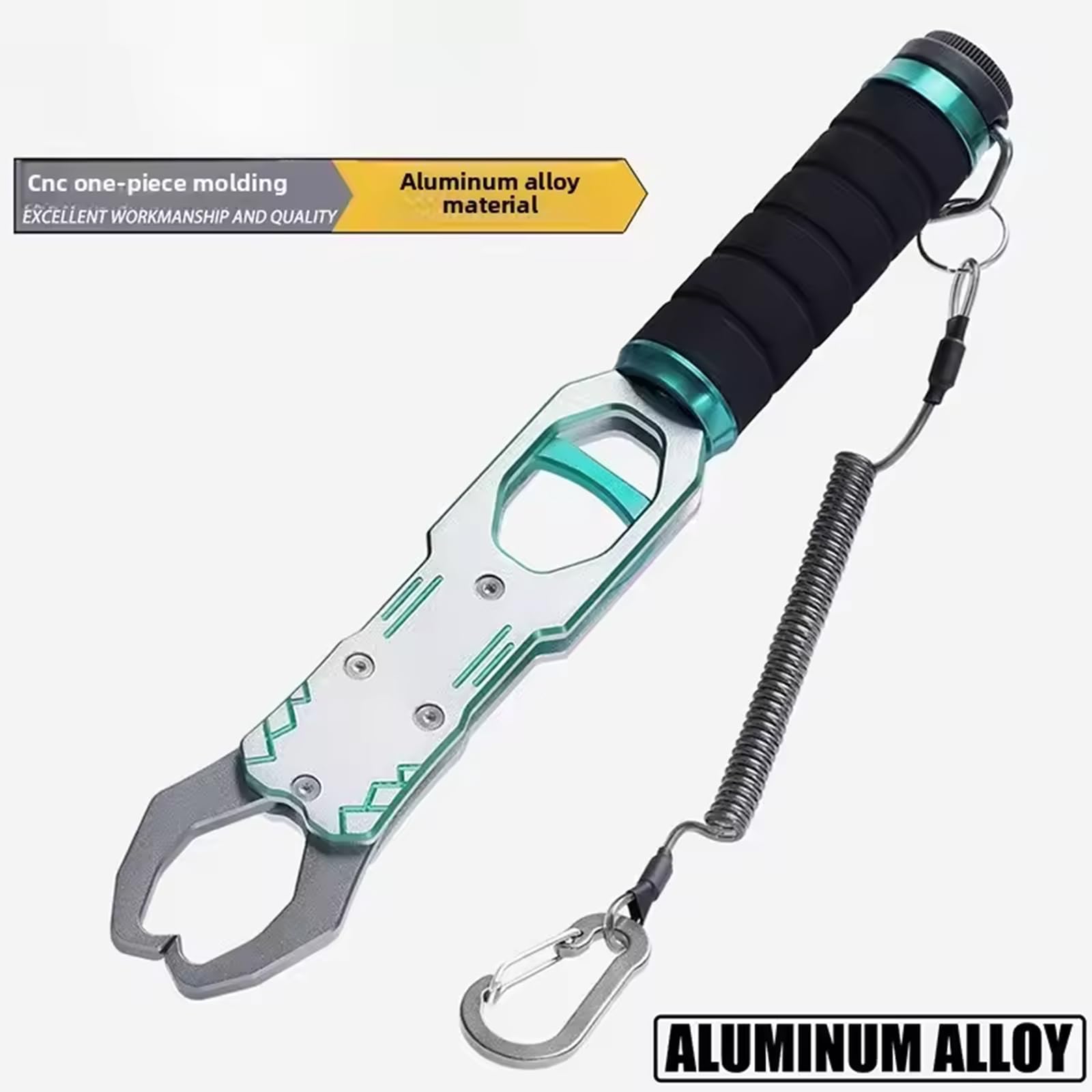 Carabiner-ready hole on lip gripper for vest attachment