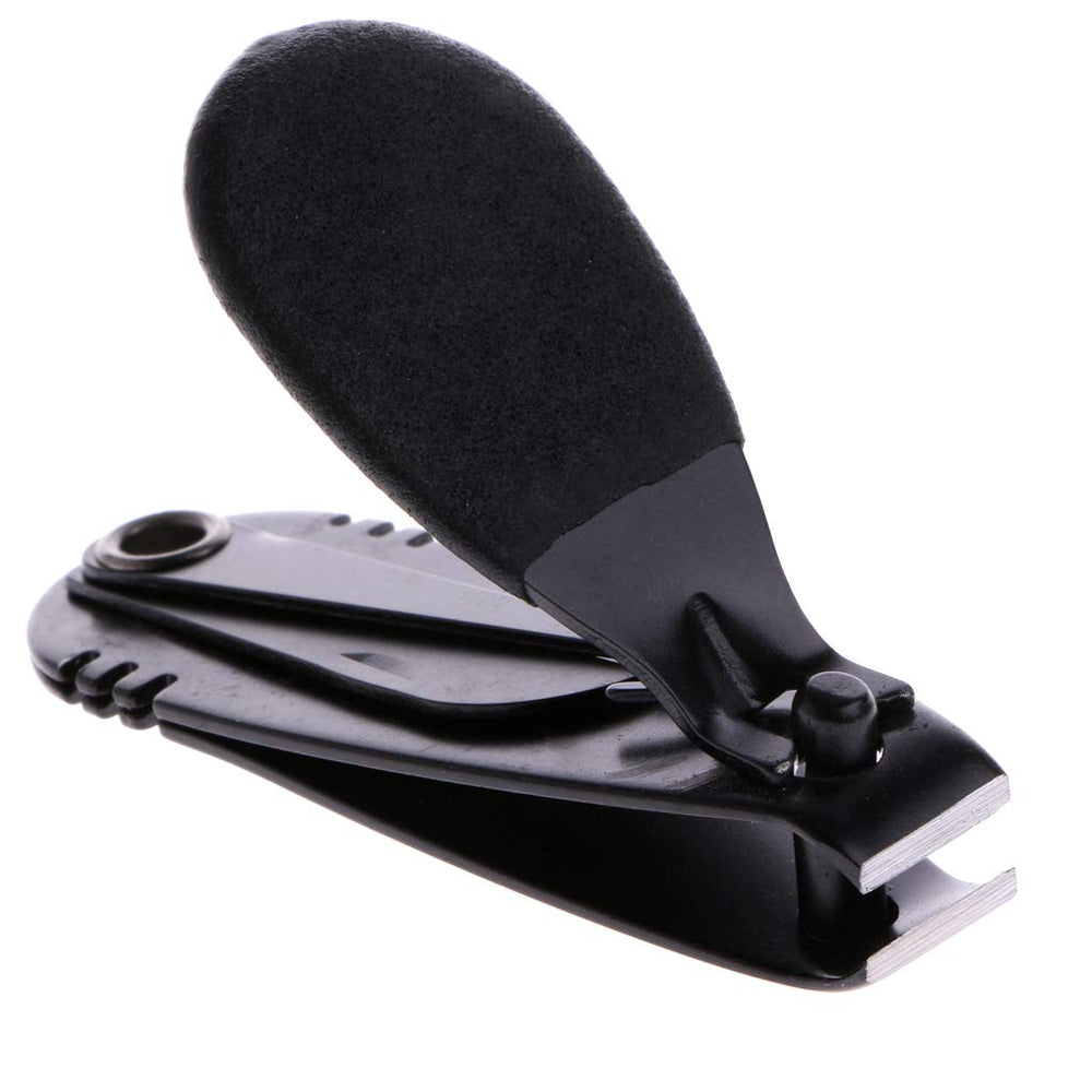 Caralin compact pocket-size nipper in black