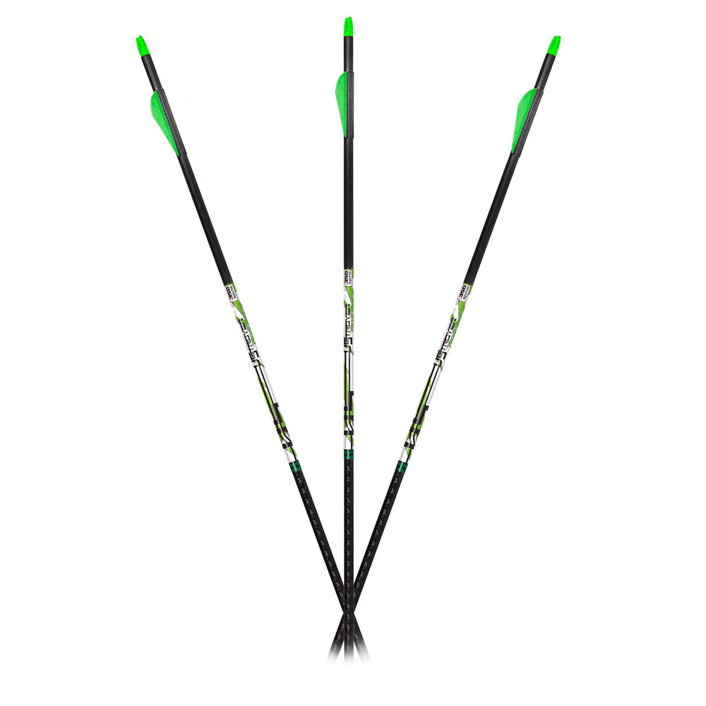 Carbon Express D-Stroyer PileDriver arrow demonstrating kinetic-energy focus for increased impact.