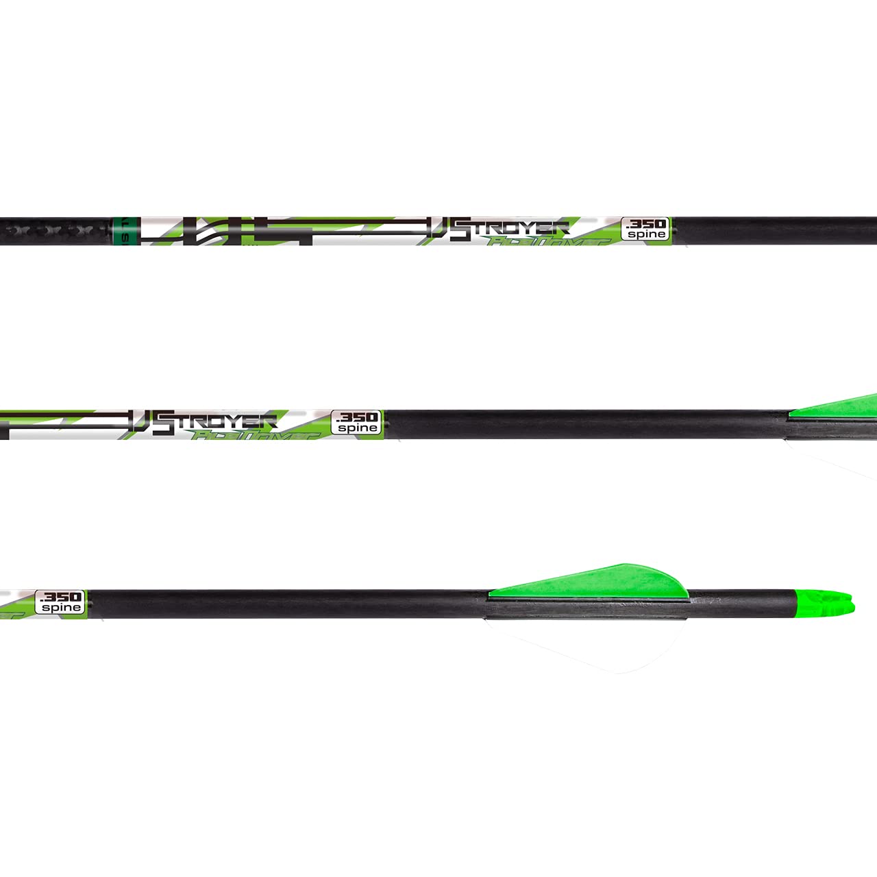 Carbon Express D-Stroyer PileDriver with enhanced penetration performance for field shots.