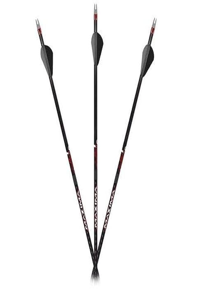 Carbon Express Maxima Sable RZ 400 arrow Tri-Spine technology enhances consistency in flight