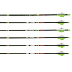 Carbon Express Maxima XRZ 250 backbone with Kevlar highlights added shaft strength.