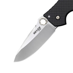 Carbon fiber handle on Silver Eye Elite
