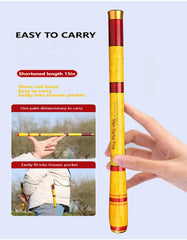 Fully extended 5.9ft Tenkara rod