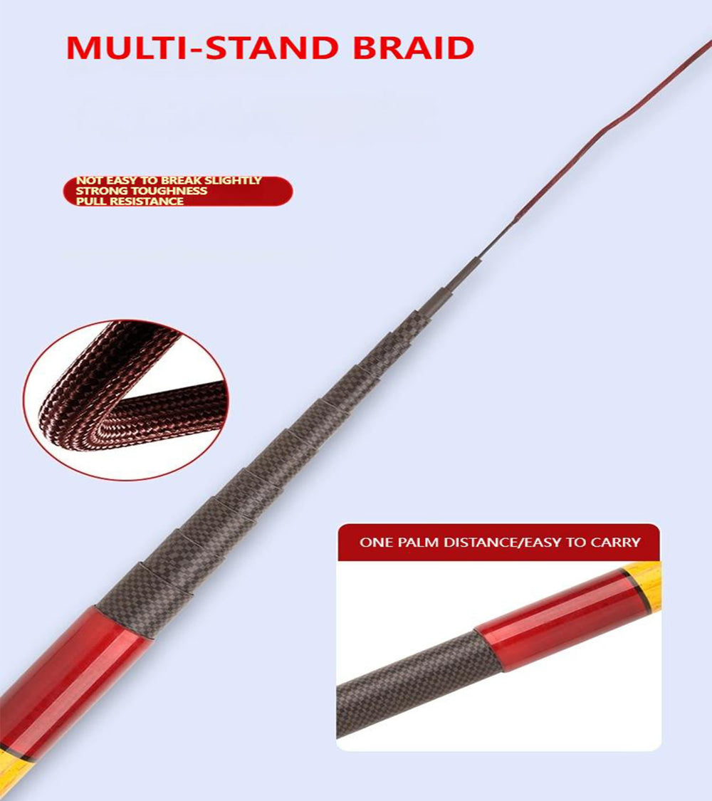 Lightweight 1 oz rod suitable for all waters
