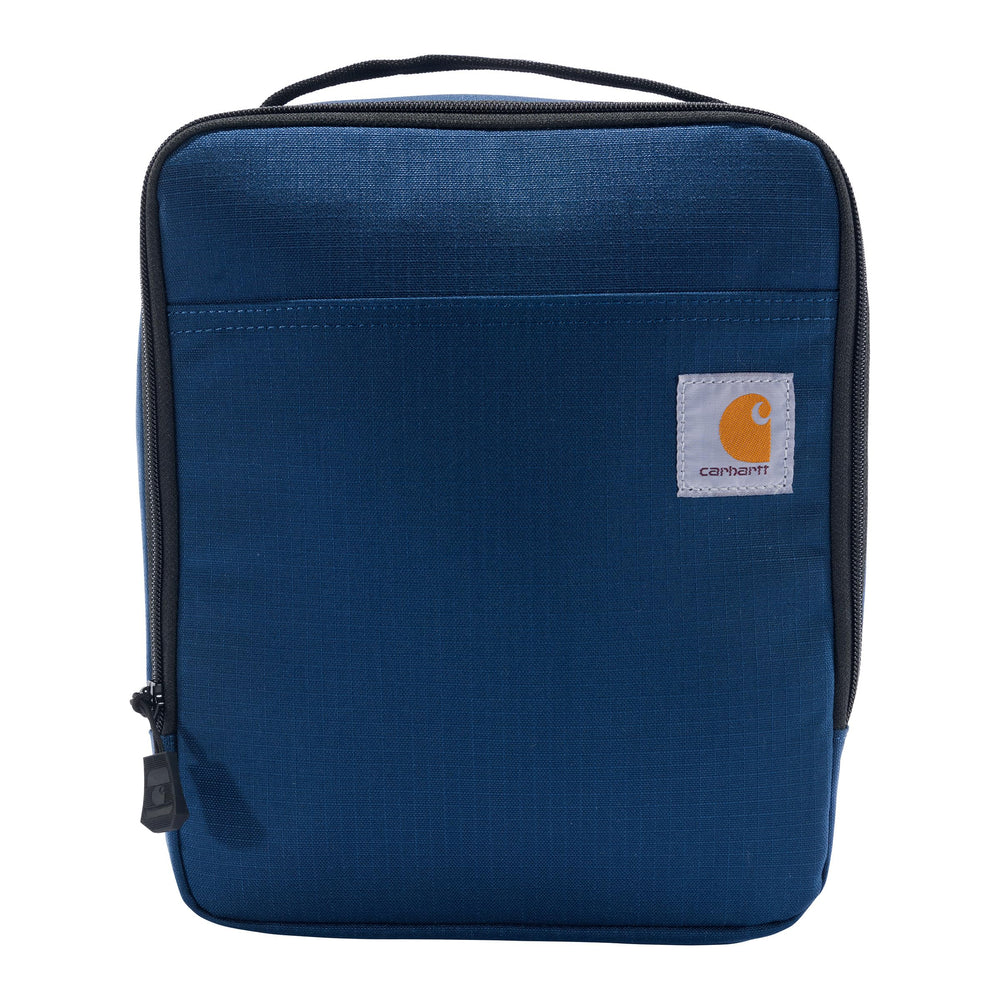 Carhartt Cargo Series insulated cooler bag attached to a pack for easy on-the-go meals.