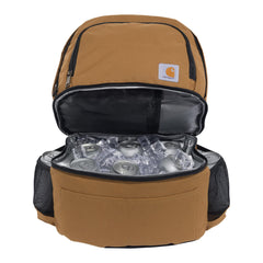 Carhartt Cooler Backpack contoured shoulder straps for comfortable all-day wear.