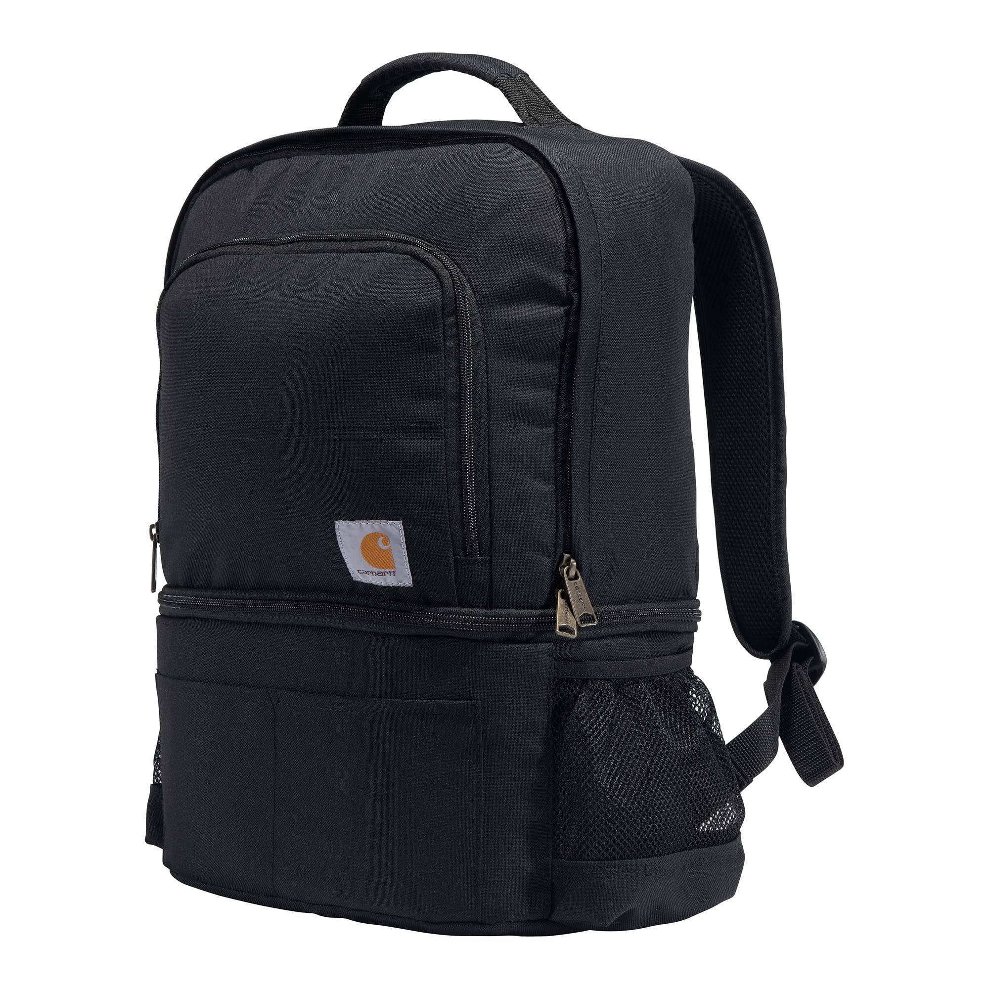 Carhartt Cooler Work Backpack insulated base keeps beverages cold during outings