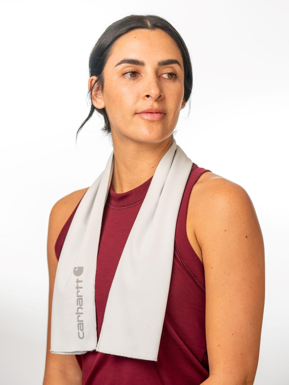 Carhartt Force UPF Mesh Towel fast-dry fabric ideal after workouts.