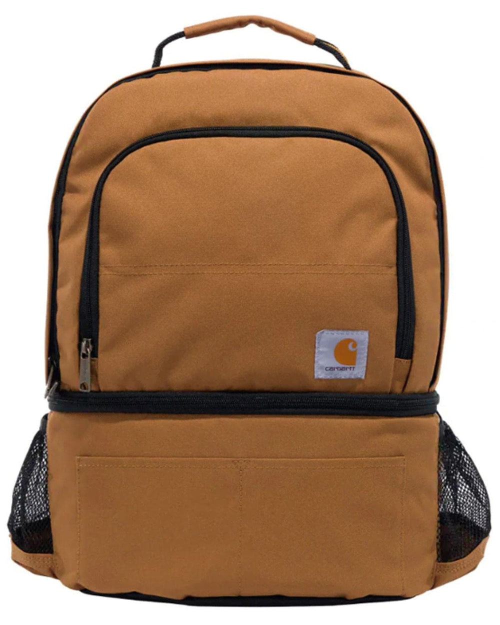 Carhartt insulated backpack with 24-can cooler keeps beverages cool on the go