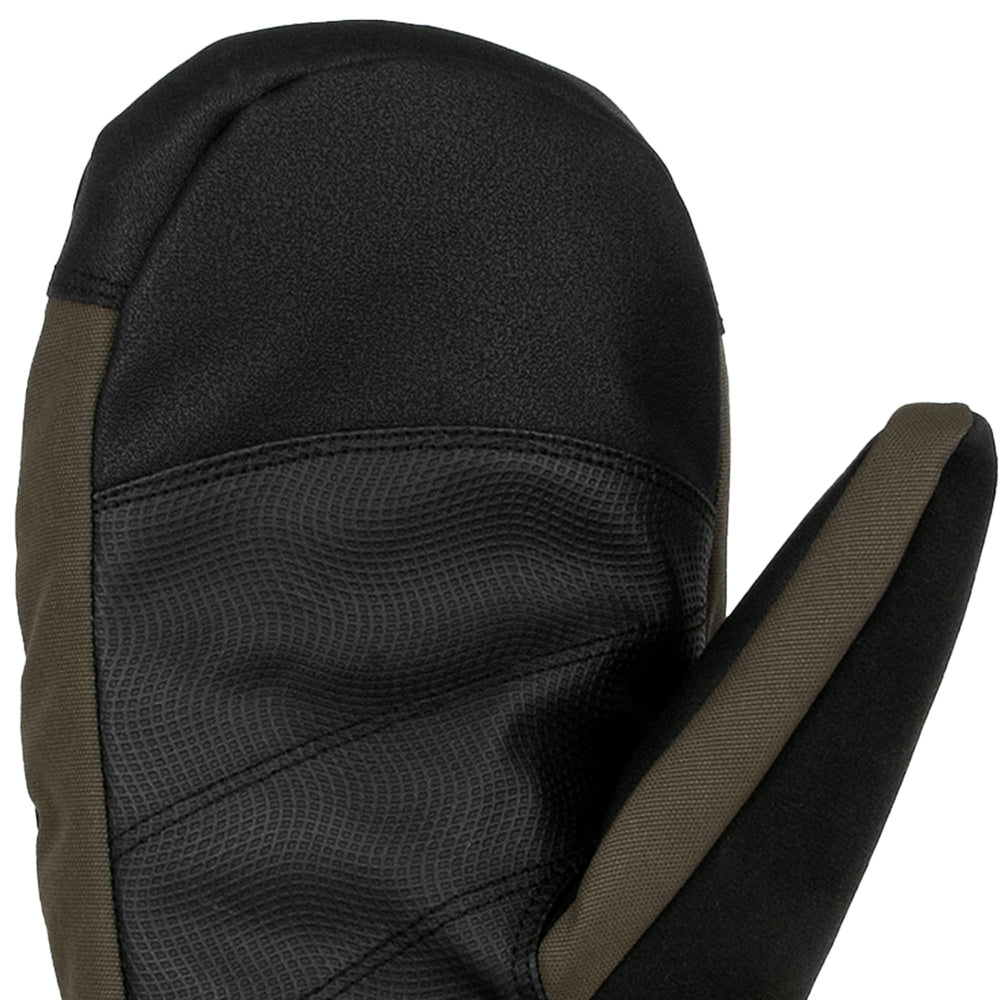 Carhartt fleece cuff seals out cold drafts and keeps wrists warm.