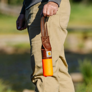 Carhartt Pet Training Tool large size 18-in bumper for larger breeds.