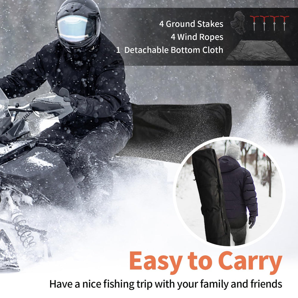Carivia carry bag highlights portable design for easy ice transport