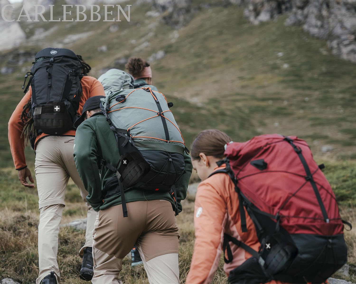Carlebben 1000D nylon with rugged stitching for outdoor durability