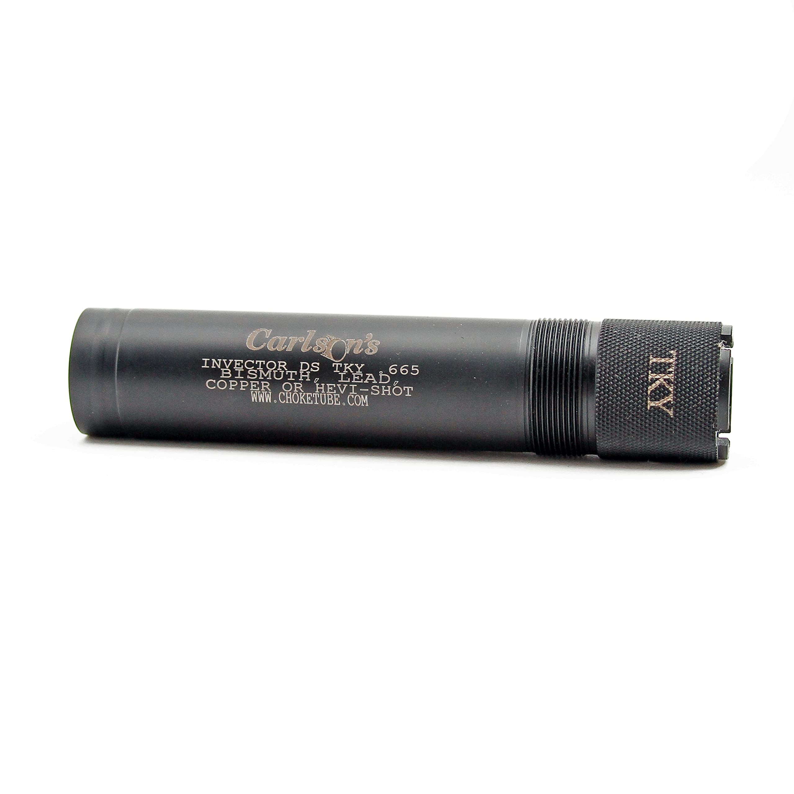 Carlson's 12ga extended turkey choke for Invector DS enhances pattern consistency