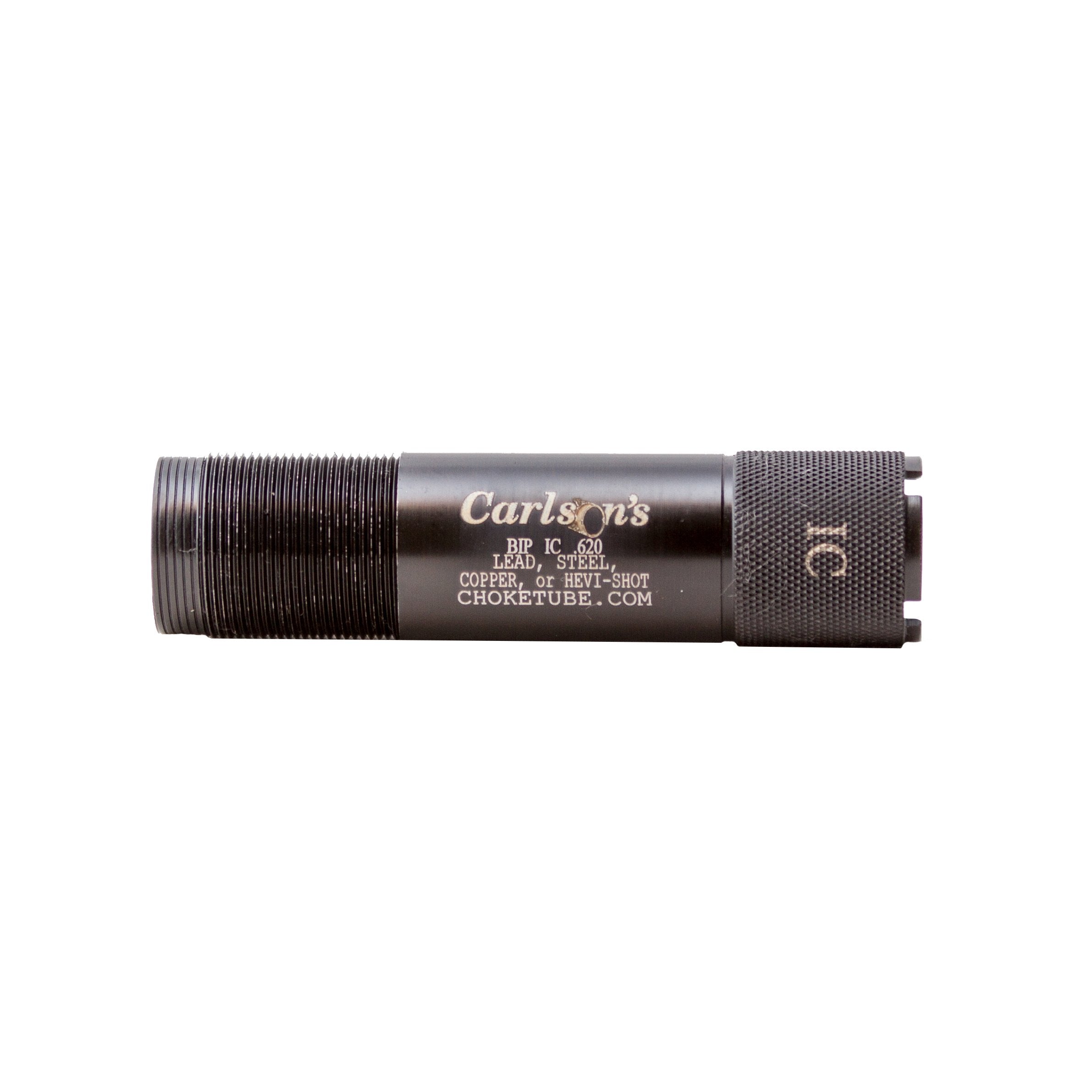 Carlson's choke tube for Browning Invector Plus with Improved Cylinder design improves pattern consistency.